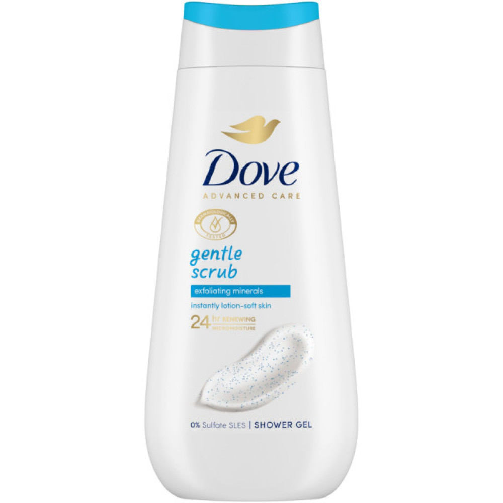 Гель для душу Dove Ніжне злущування 225 мл (8720181479311)