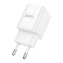 Зарядний пристрій HOCO C147A Charm 1xUSB-C PD20W + 1xUSB QC3.0 White (6942007630276) Зарядний пристрій HOCO C147A Charm 1xUSB-C PD20W + 1xUSB QC3.0 White (6942007630276)