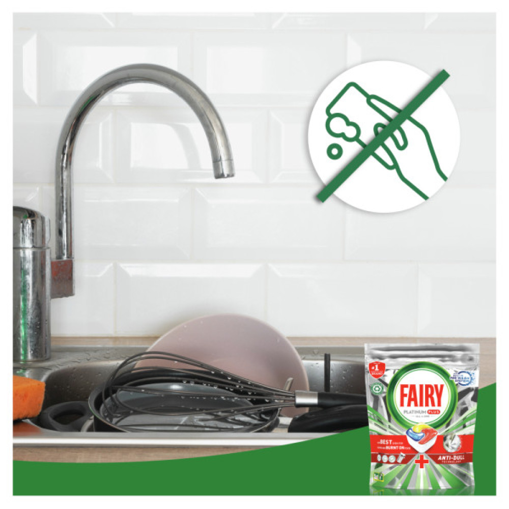 Таблетки для посудомийних машин Fairy Platinum Plus All in One Lemon 19 шт. (8700216236669)