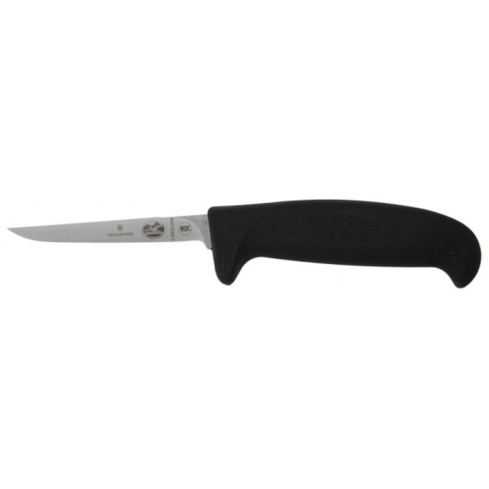 Кухонний ніж Victorinox Fibrox Poultry 9 см Medium Чорний (5.5903.09M) Кухонний ніж Victorinox Fibrox Poultry 9 см Medium Чорний (5.5903.09M)