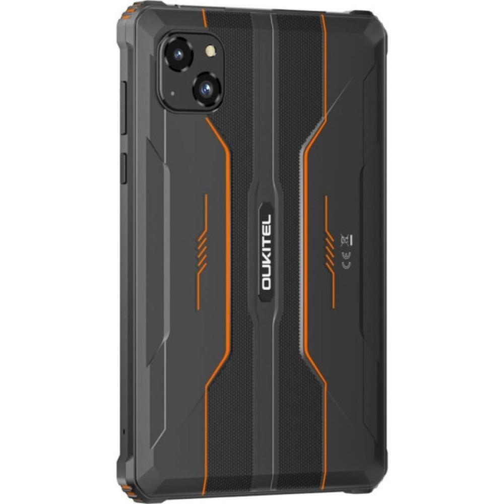 Планшет OUKITEL RT3 pro 8" 4/128GB NFC LTE Black-Orange (6931940767187)