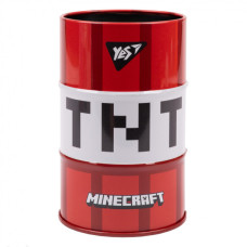 Підставка для дрібниць Yes бочка Minecraft метал, червоний (470497)