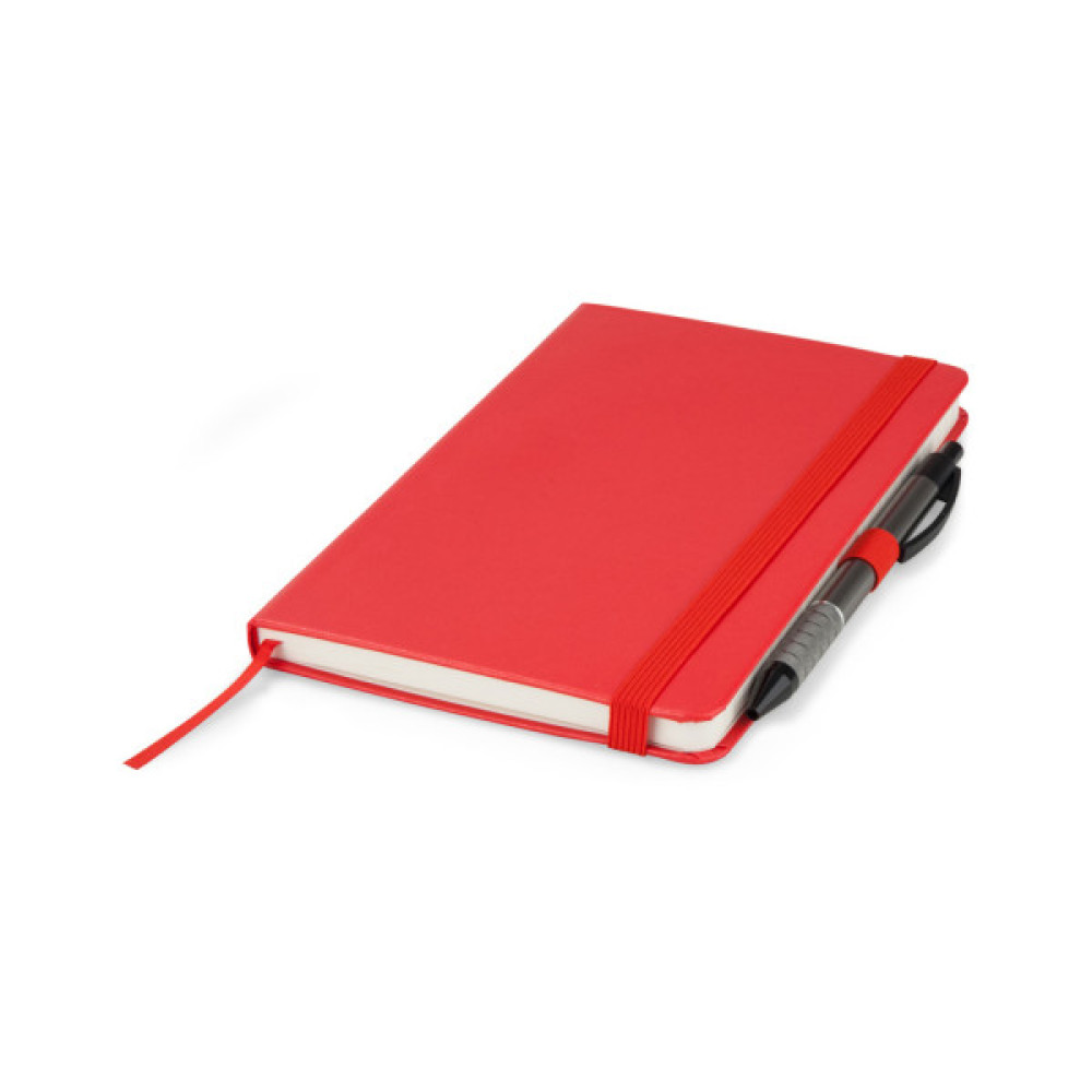 Книга записна Axent Partner 125х195 мм в лінійку 96 аркушів Червона (8308-05-A)