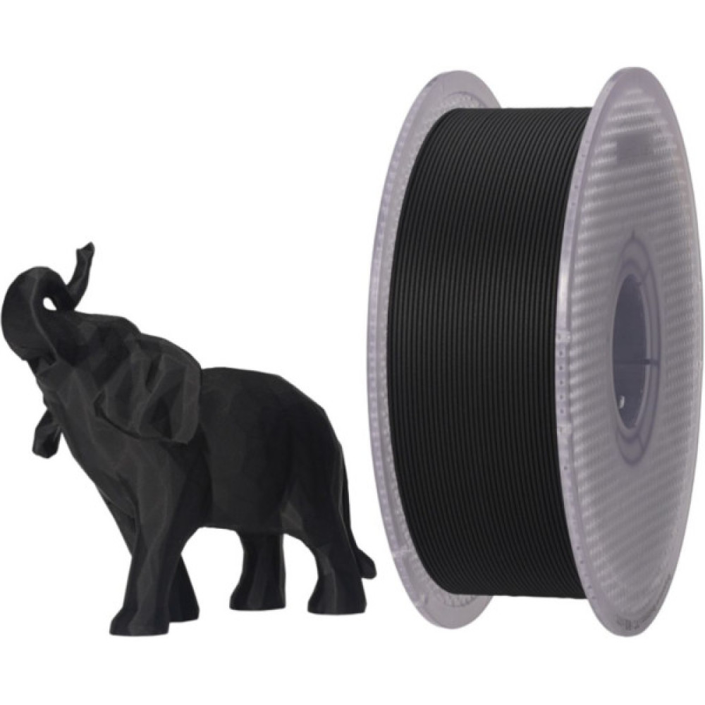 Пластик для 3D-принтера Bambu Lab PLA-CF 1кг, 1.75мм, Black, with spool (A50-K0-1.75-1000-SPL)