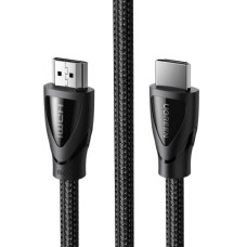 Кабель мультимедійний HDMI M to HDMI M 1.5m braided HD140 black Ugreen (80402)