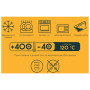 Харчовий контейнер Ecomo Thermo Box квадратний 1230 мл (3SC125-LL)