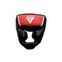 Боксерський шолом RDX Aura Plus T-17 Red/Black XL (HGR-T17RB-XL+)
