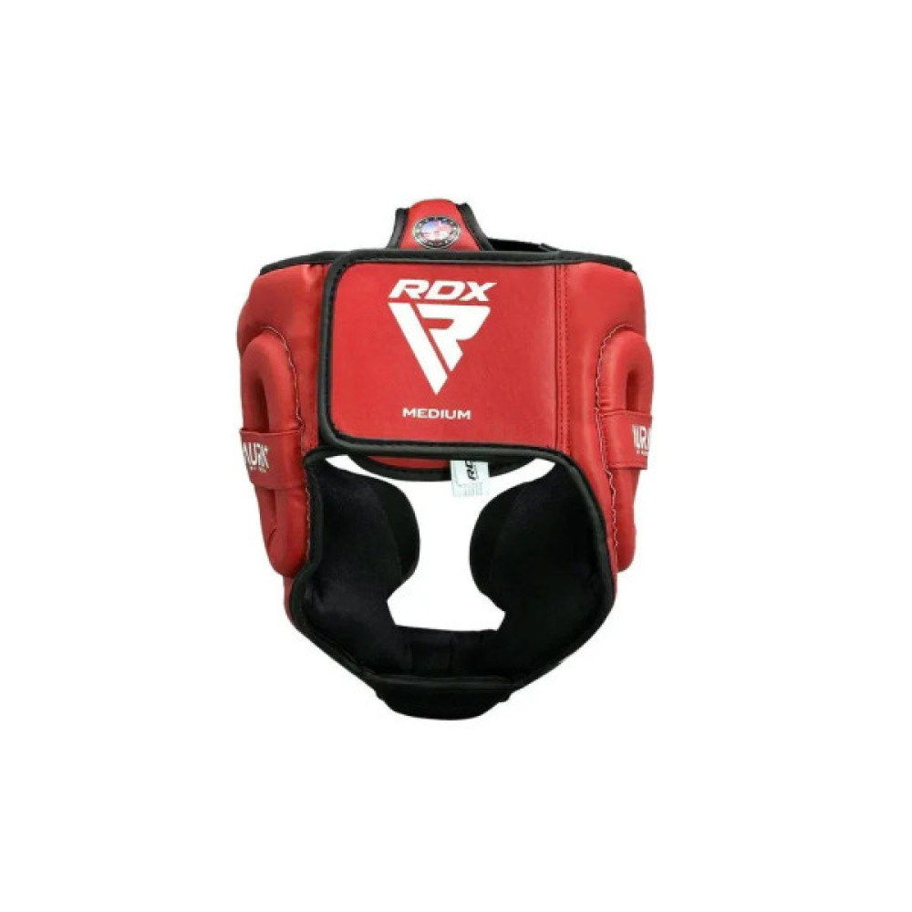 Боксерський шолом RDX Aura Plus T-17 Red/Black XL (HGR-T17RB-XL+)
