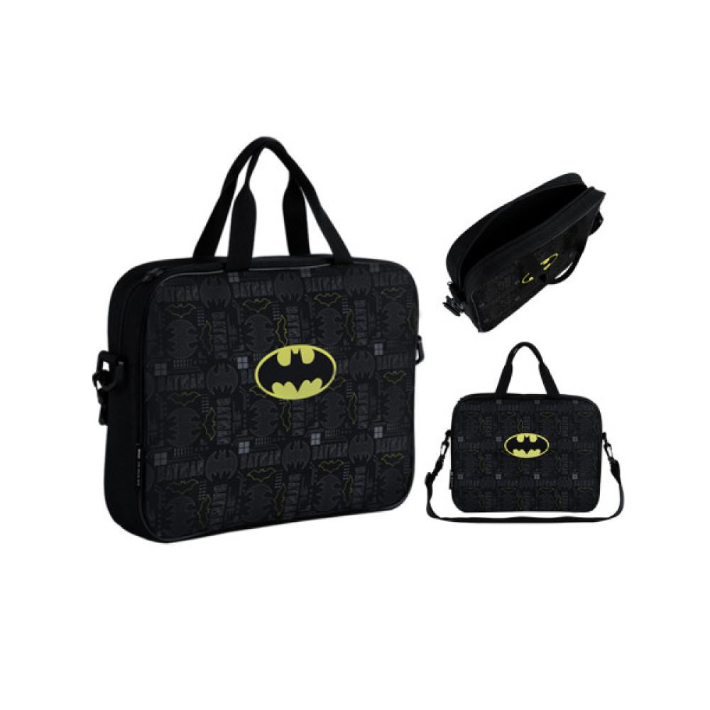 Сумка дитяча Kite 589 DC Batman A4, шкільна, текстильна (DC25-589) Сумка дитяча Kite 589 DC Batman A4, шкільна, текстильна (DC25-589)