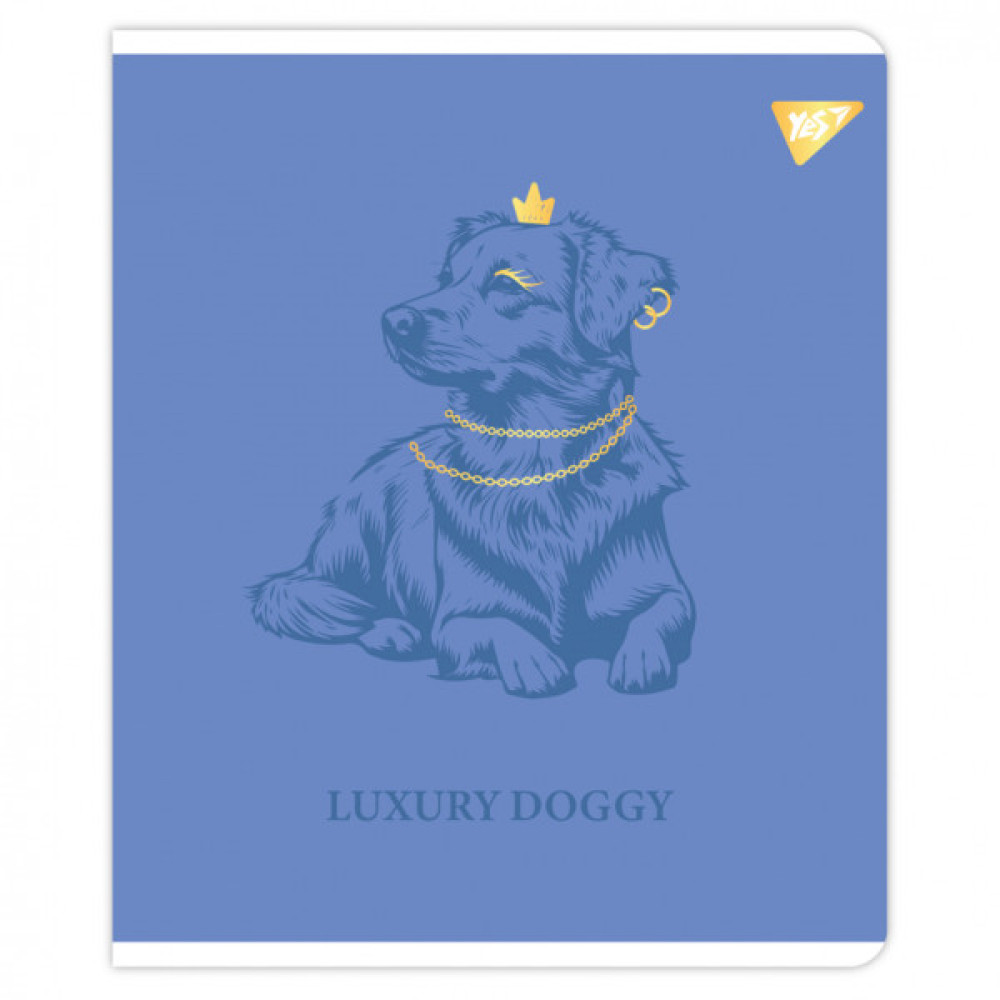 Зошит Yes Luxure doggy А5 48 аркушів клітинка (767549)