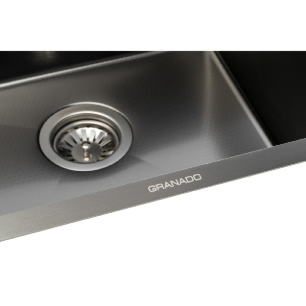 Мийка кухонна GRANADO Galera S201 black honeycomb (GS02201BH)