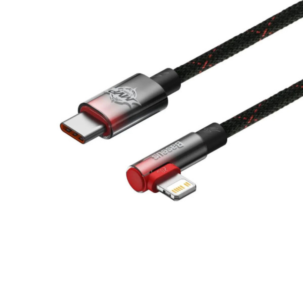 Дата кабель USB-C to Lightning 2.0m 20W black/red Baseus (CAVP000320)