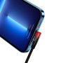 Дата кабель USB-C to Lightning 2.0m 20W black/red Baseus (CAVP000320) Дата кабель USB-C to Lightning 2.0m 20W black/red Baseus (CAVP000320)