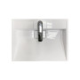 Раковина, умивальник Adamant VISION, штучний камінь, прямокут., з отвором для змішувача, без переливу, 500х380х110мм, накладний, білий