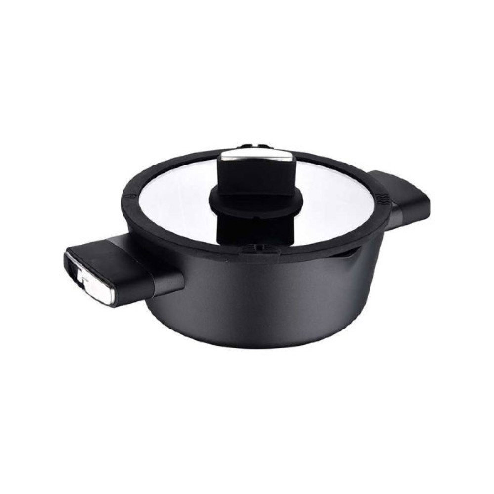 Каструля Bergner Ion Plus з кришкою 3.5 л (BG-35911-BK)