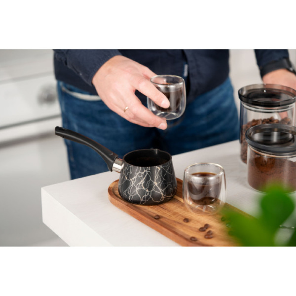 Турка Ardesto BLACK MARS граніт бакелітова ручка 0.35 (AR0835SG)