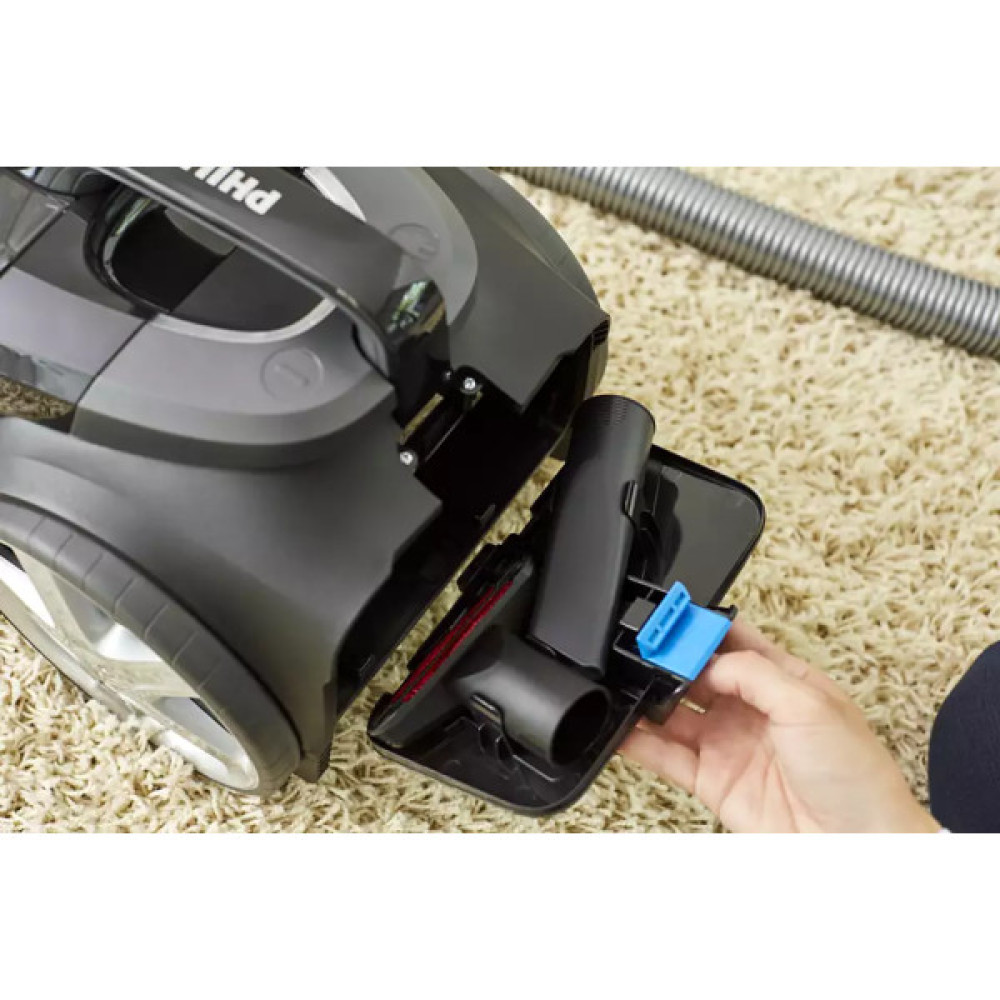 Пилосос Philips контейнерний 7000 series, 900Вт, конт пил -2л, НЕРА, турбощітка, синій