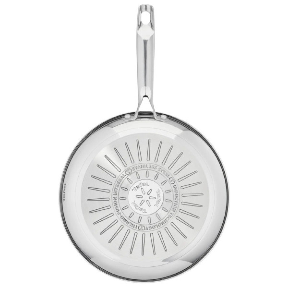 Набір посуду Tefal Duetto+, 2шт, 24/28см, нержавіюча сталь (G732S255)
