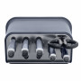 Набір ножів Tefal EverSharp Pro з блоком 6 предметів синій (K297S744)