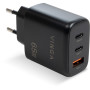 Зарядний пристрій Vinga GaN 65W PD+QC 2C1A ports Wall Charger (VCPCHCCA65B) Зарядний пристрій Vinga GaN 65W PD+QC 2C1A ports Wall Charger (VCPCHCCA65B)