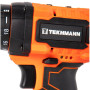 Шурупокрут-дриль акумуляторний Tekhmann TCD-18 LIW 18В 2х2А·год 28Нм 0-350·1300об/хв 1.3кг кейс