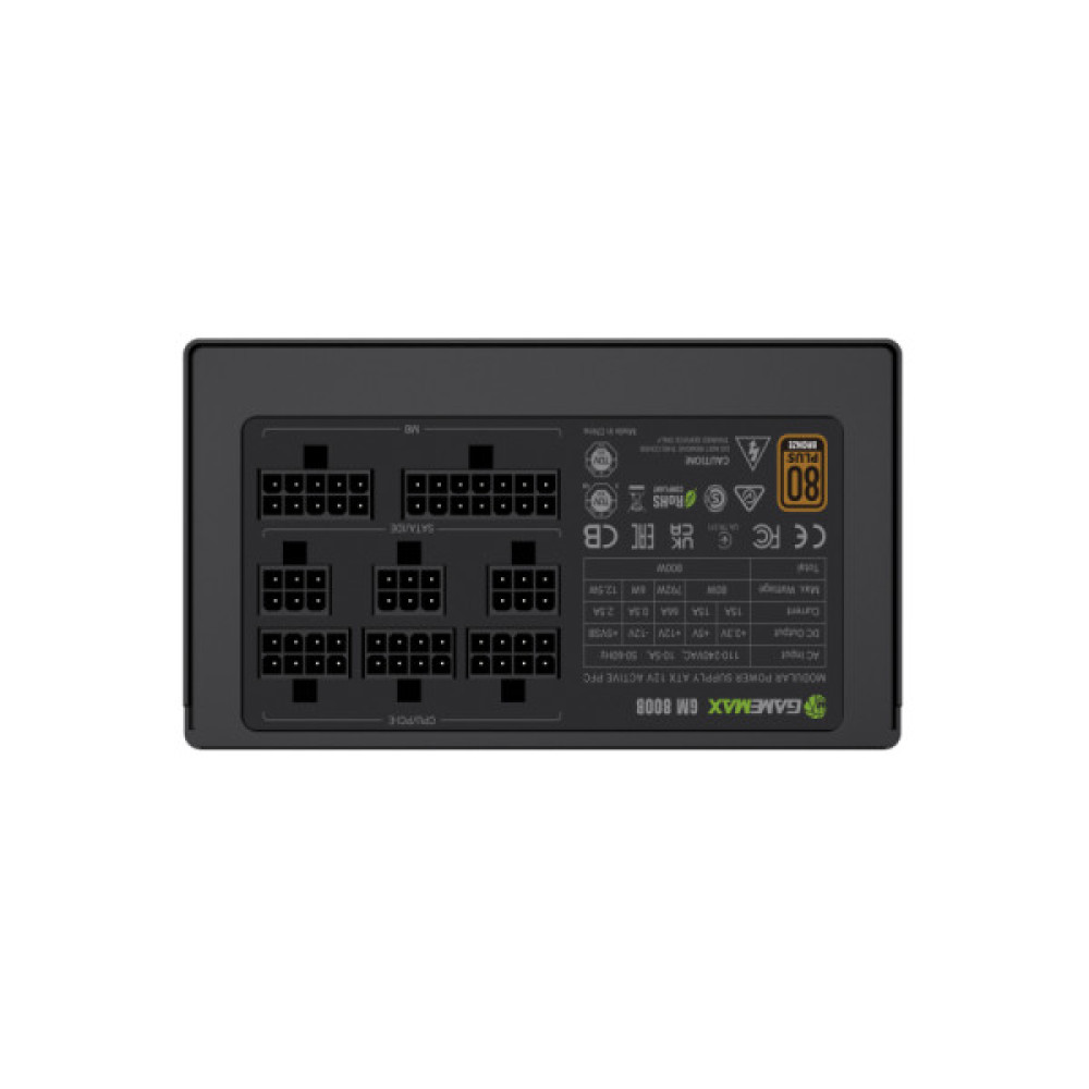 GAMEMAX GM 800B Fully-modular New  (GM 800B Fully-modular  New )