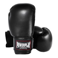Боксерські рукавички PowerPlay 3004 Classic Чорні 8 унцій (PP_3004_8oz_Black)