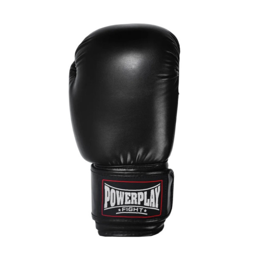 Боксерські рукавички PowerPlay 3004 Classic Чорні 8 унцій (PP_3004_8oz_Black)