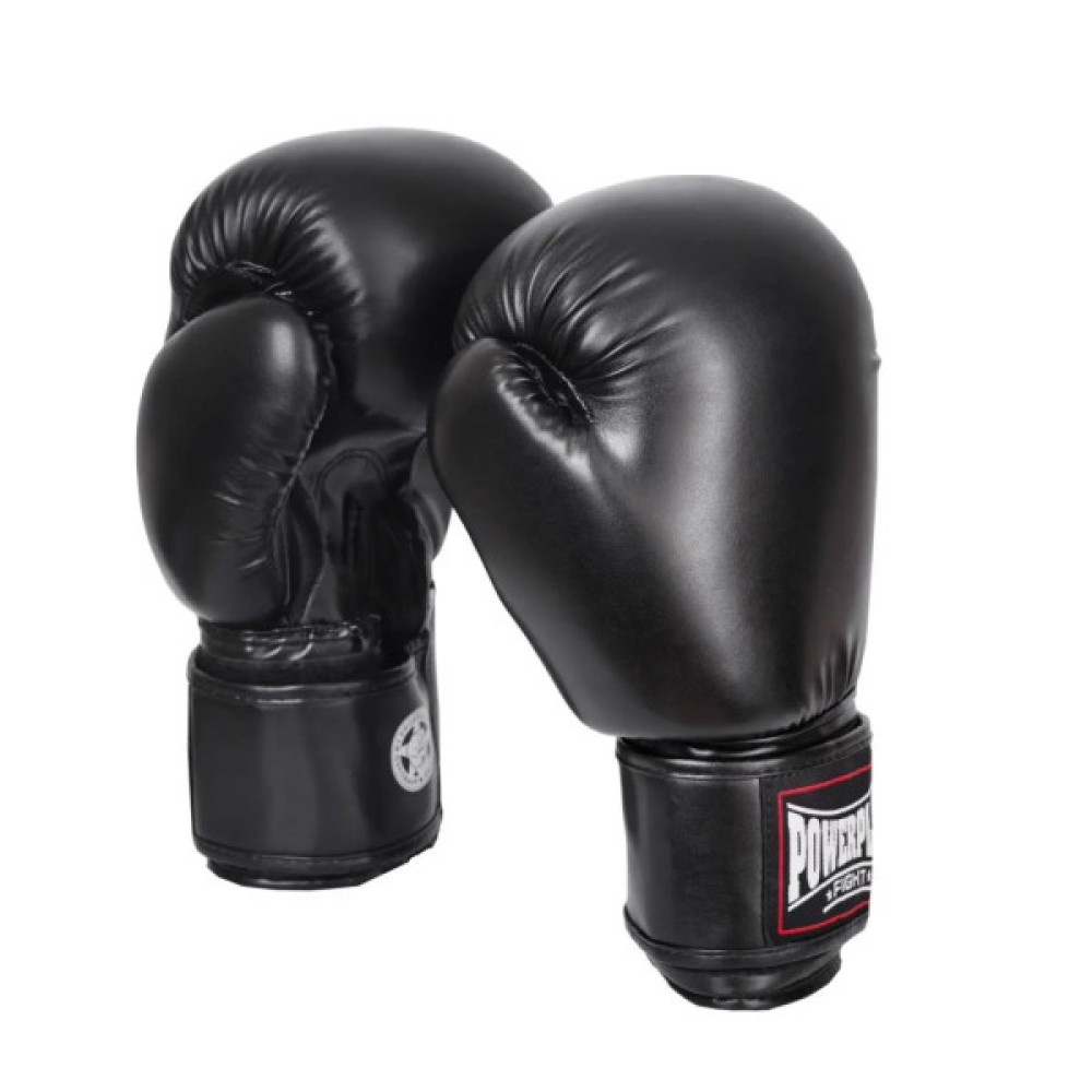 Боксерські рукавички PowerPlay 3004 Classic Чорні 8 унцій (PP_3004_8oz_Black)