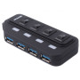 Концентратор Maxxter 4 x USB 2.0 Type-A 1m cable + 5V1A adapter (HU2A-4P-AC-02) Концентратор Maxxter 4 x USB 2.0 Type-A 1m cable + 5V1A adapter (HU2A-4P-AC-02)