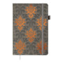Книга записна Buromax ROYAL А5 96 аркушів клітинка, сірий (BM.295125-09) Книга записна Buromax ROYAL А5 96 аркушів клітинка, сірий (BM.295125-09)