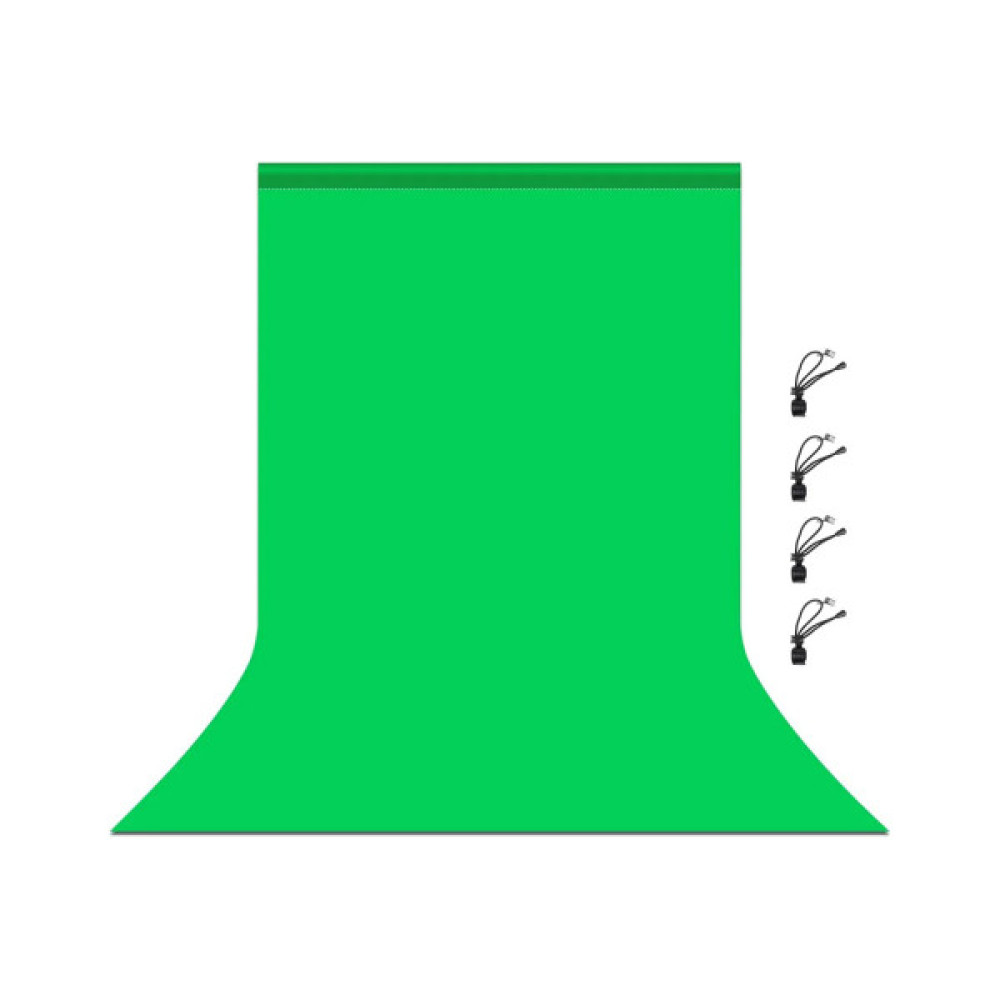 Фон Puluz PU5206G backdrop 3x6 m green (PU5206G)