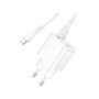 Зарядний пристрій HOCO C98A Proton USB QC3.0 + cable USB to USB-C White (6931474766878) Зарядний пристрій HOCO C98A Proton USB QC3.0 + cable USB to USB-C White (6931474766878)