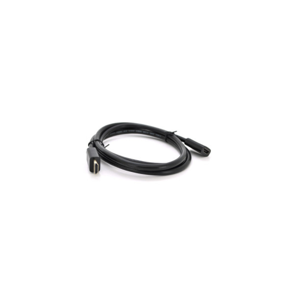 Кабель мультимедійний HDMI M to HDMI F 1.5m V2.0 VEGGIEG (HF-1.5)