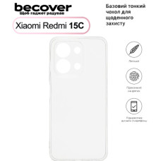 Чохол до мобільного телефона BeCover Xiaomi Redmi 15С Transparent (713785) Чохол до мобільного телефона BeCover Xiaomi Redmi 15С Transparent (713785)