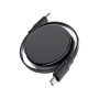 Дата кабель USB-C to USB-C 0.8m 60W dual retraction C13-03 Black Acefast (6974316280132) Дата кабель USB-C to USB-C 0.8m 60W dual retraction C13-03 Black Acefast (6974316280132)