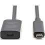 Дата кабель USB-С to USB-C 5.0m M/F USB3.2 Gen2 Active 10G Digitus (DA-73112)