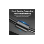 Кабель мультимедійний VGA M to VGA M 1.0m ferrite black Vention (DAEBF)