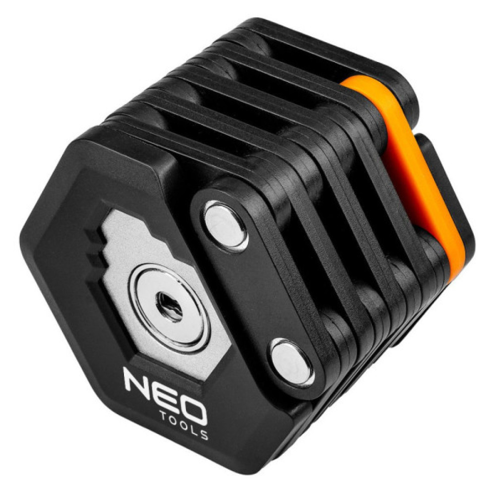Замок велосипедний Neo Tools цинковий сплав + ABS пластик 78 см 0.62 кг (91-006)
