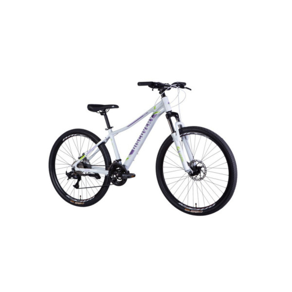 Велосипед Discovery 26" MYSTIQUE DD рама-15" AL 2025 біло-фіолетовий (OPS-DIS-26-627)