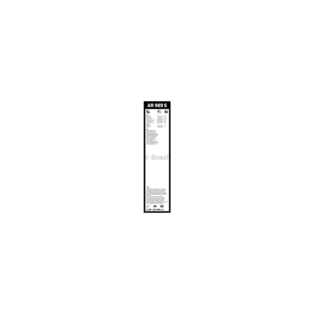 Щітка склоочисника Bosch 3 397 118 989