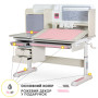 Парта Mealux Winnipeg Multicolor Plus MG Pink (BD-630 MG + PN з тумбою) Парта Mealux Winnipeg Multicolor Plus MG Pink (BD-630 MG + PN з тумбою)