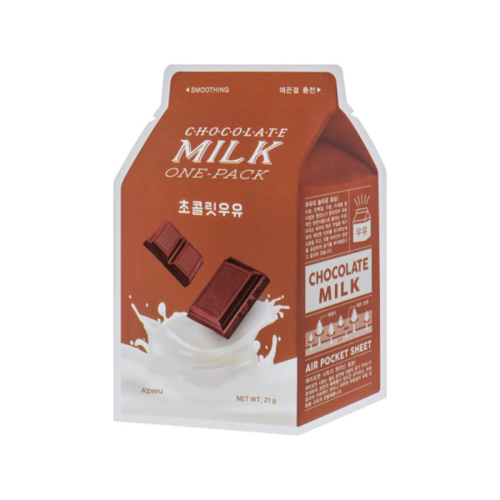 Маска для обличчя A'pieu Chocolate Milk One-Pack 21 г (8809747939879)