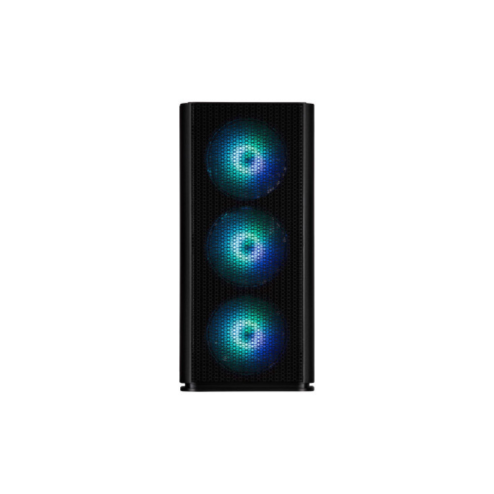 Корпус 2E GAMING Vertex GI01B без БЖ 2xUSB3.0, 1xUSBType-C, 3x140мм ARGB, 1x120мм ARGB, VGA 380мм, LCS ready, контролер з пультом, TG Side Panel, EATX, чорний