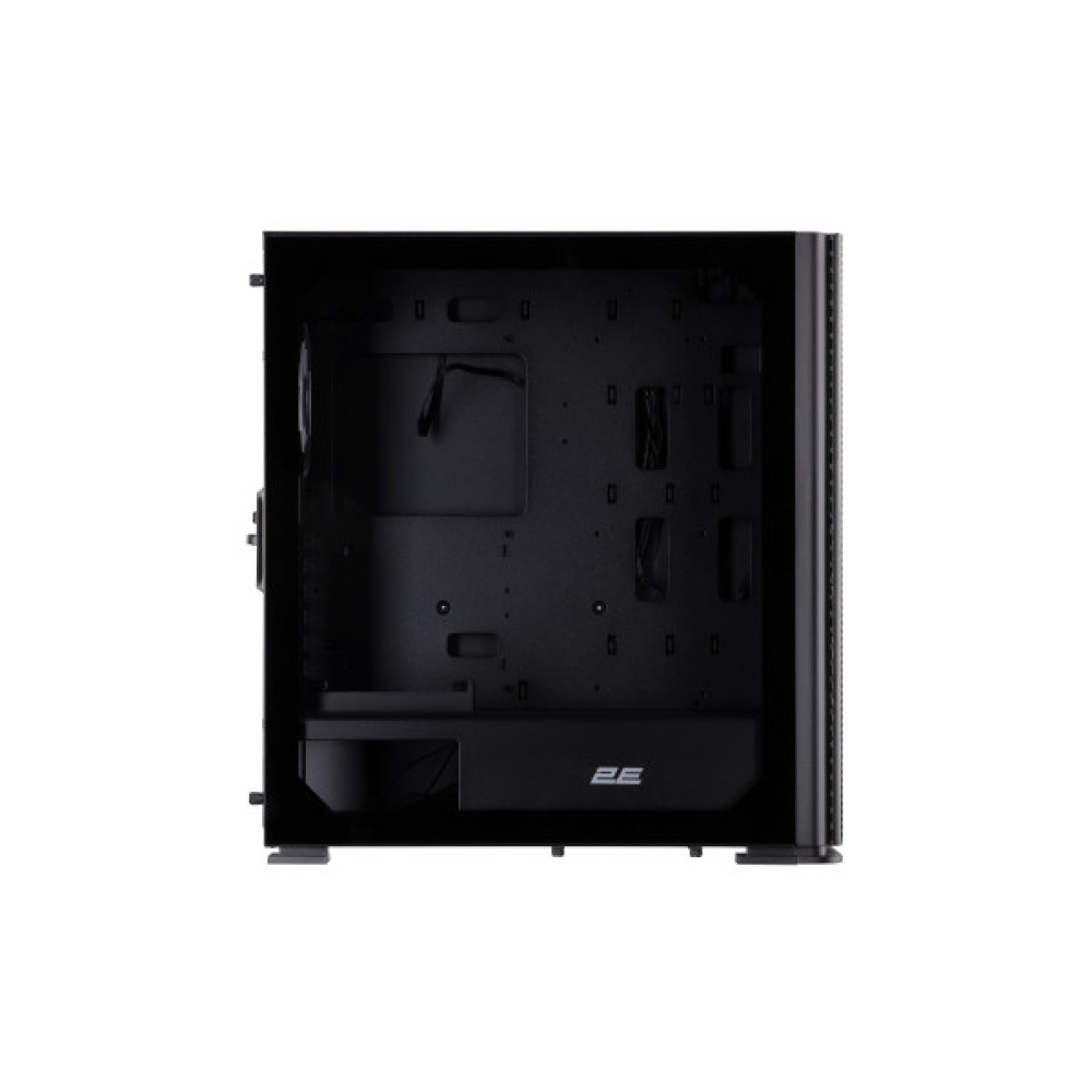 Корпус 2E GAMING Vertex GI01B без БЖ 2xUSB3.0, 1xUSBType-C, 3x140мм ARGB, 1x120мм ARGB, VGA 380мм, LCS ready, контролер з пультом, TG Side Panel, EATX, чорний
