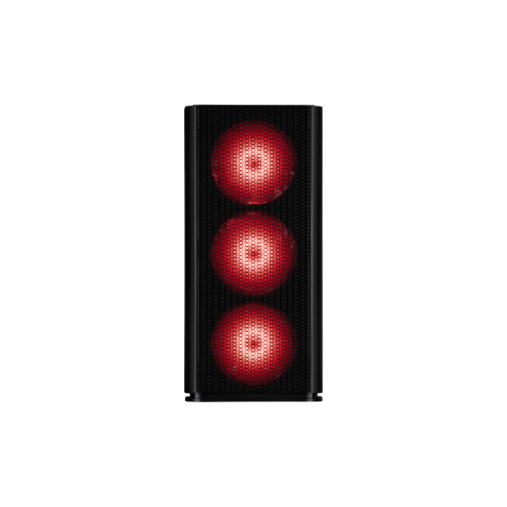 Корпус 2E GAMING Vertex GI01B без БЖ 2xUSB3.0, 1xUSBType-C, 3x140мм ARGB, 1x120мм ARGB, VGA 380мм, LCS ready, контролер з пультом, TG Side Panel, EATX, чорний