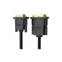Кабель мультимедійний DVI M to VGA M 1.5m 24+1pin black Vention (EABBG)
