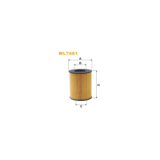 Фільтр масляний Wixfiltron WL7461