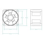 Кулер до корпусу Arctic S4028-6K (ACFAN00185A) Кулер до корпусу Arctic S4028-6K (ACFAN00185A)