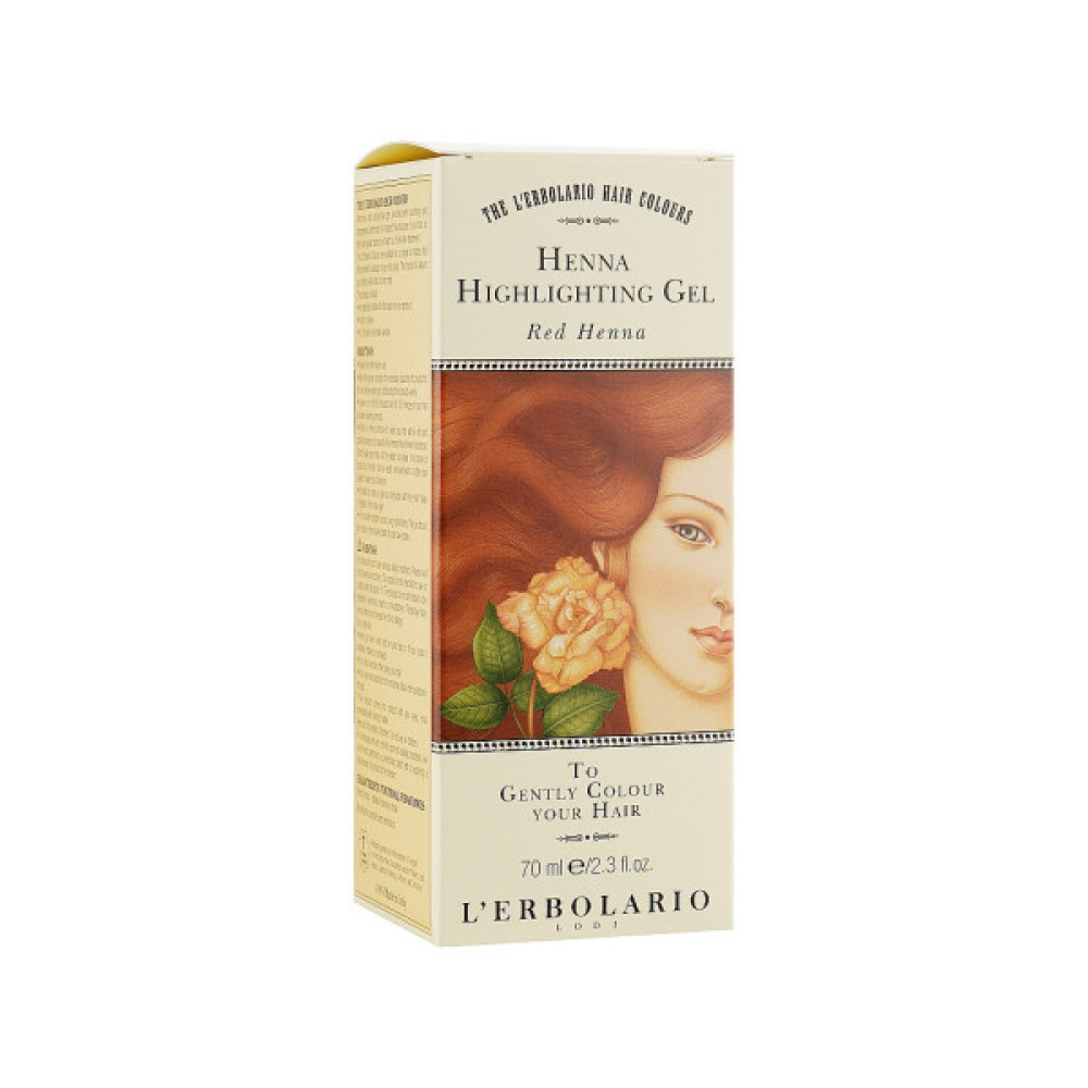 Фарба для волосся L'Erbolario Gel All'Henne Руда хна 70 мл (8022328102527)